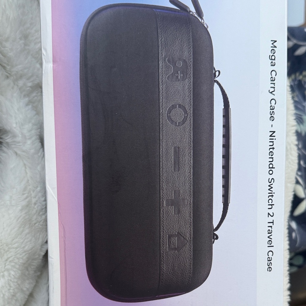 Black Mega Nintendo Switch 2 Travel carrying Case